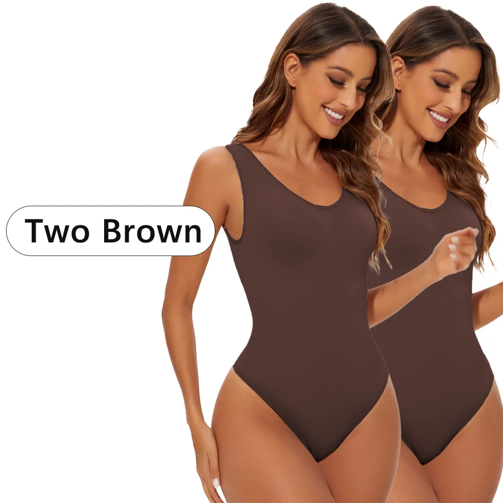 brown 2pcs