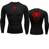 Sun Protection Sports Second Skin Running T-shirt Men's Fitness Rashgarda MMA Long Sleeves Compression Shirt Workout Clothing 1