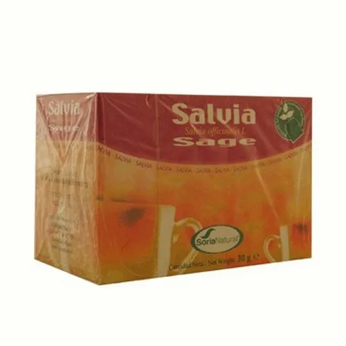 Salvia Infuso 20 Buste Naturali Di Soria | Erbe Naturali, Non Chimiche. D82