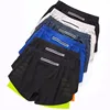 Men's Running Shorts Quick-drying Fitness Black Double Layer Shorts Men New Sport Workout Training Bodybuilding Short Pants 6