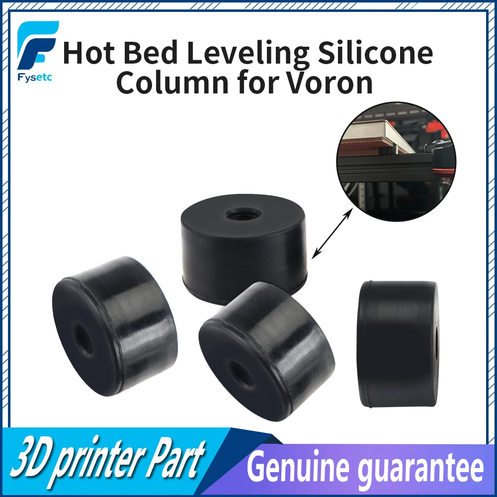 FYSETC Silicone Column Silicone Solid Spacer Hot Bed Leveling Column High Temperature For Voron R2 Voron Trident