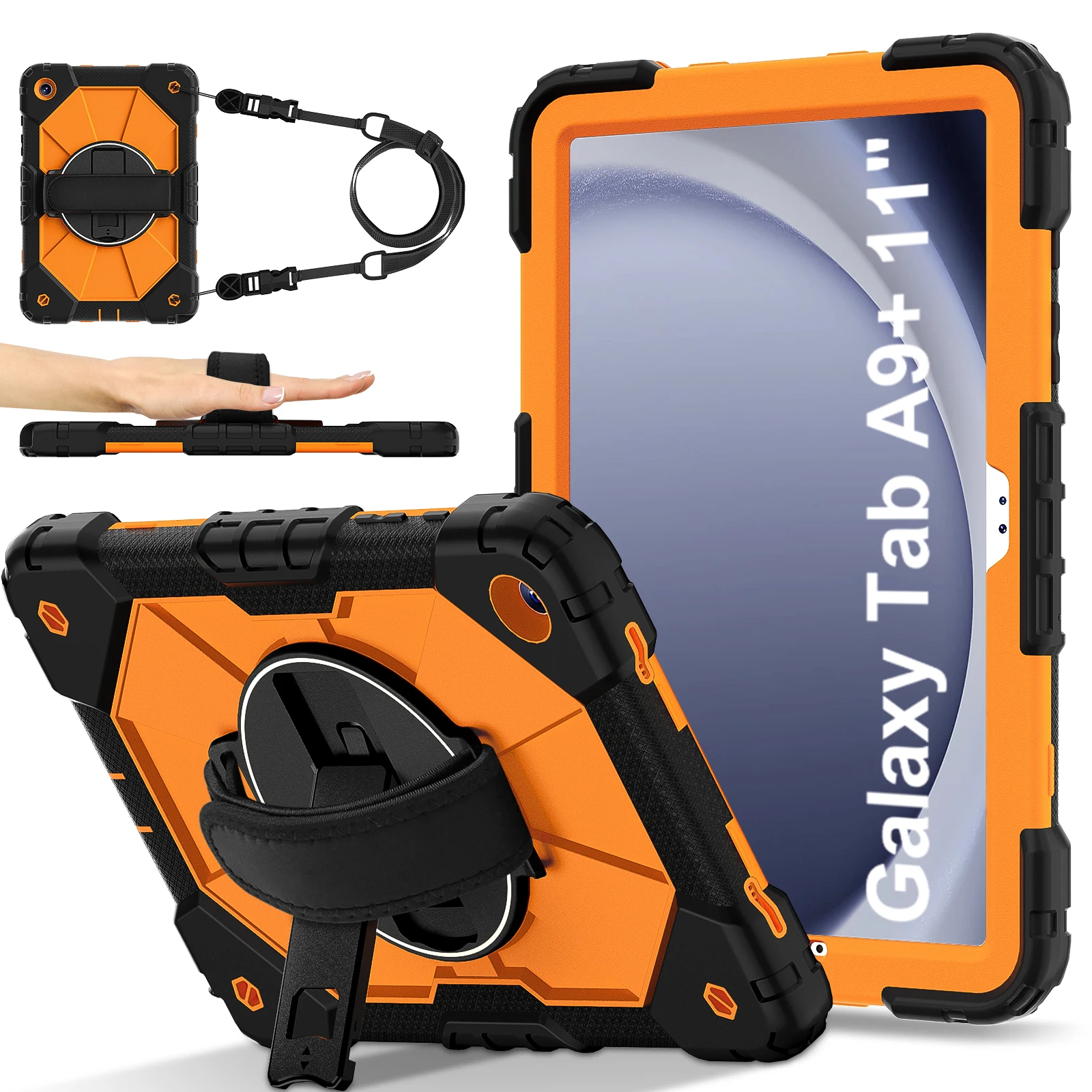 Silicone Armor Protective Case for Kids - Durable Tablet Cover