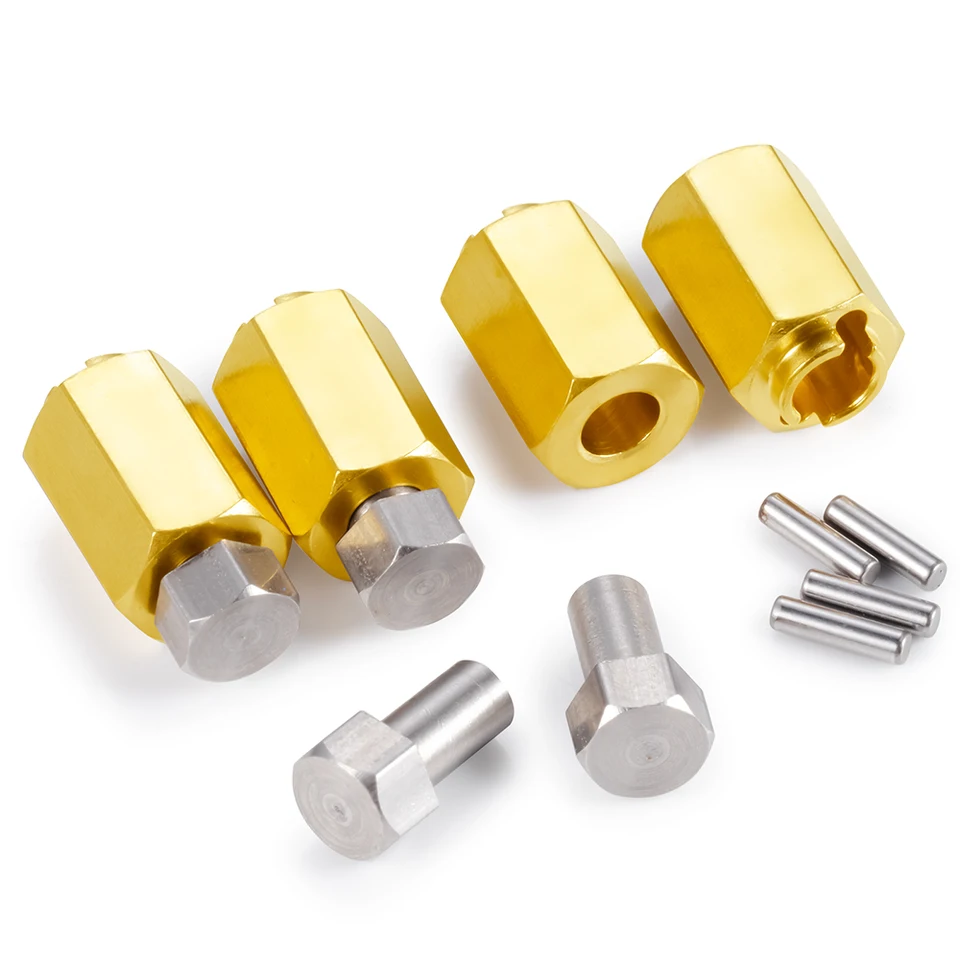 INJORA 12MM Ruota Estesa Esagonale Adattatore In Ottone Pi&ugrave;