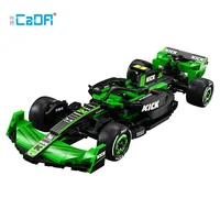 2024 MOC Sauber F1 Team C44 Formula-1 F1 Racing Car Number 24 Sports Car Building Blocks City KICK Car Bricks Toys Holiday Gifts 4