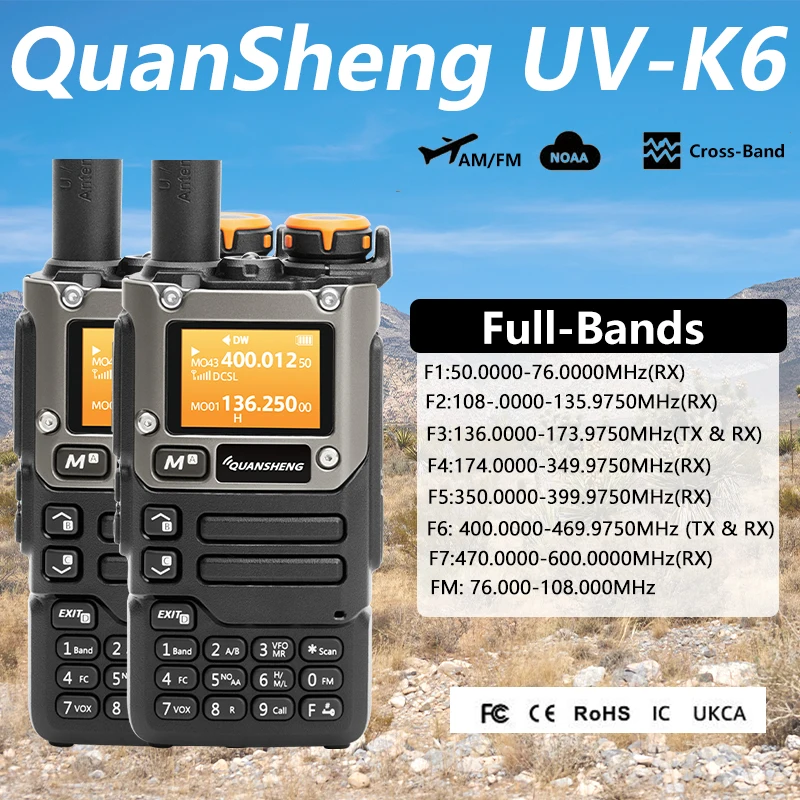 Radio VHF Quansheng 5W/10W – Occasion TBE Avec CTCSS, 128 Canaux