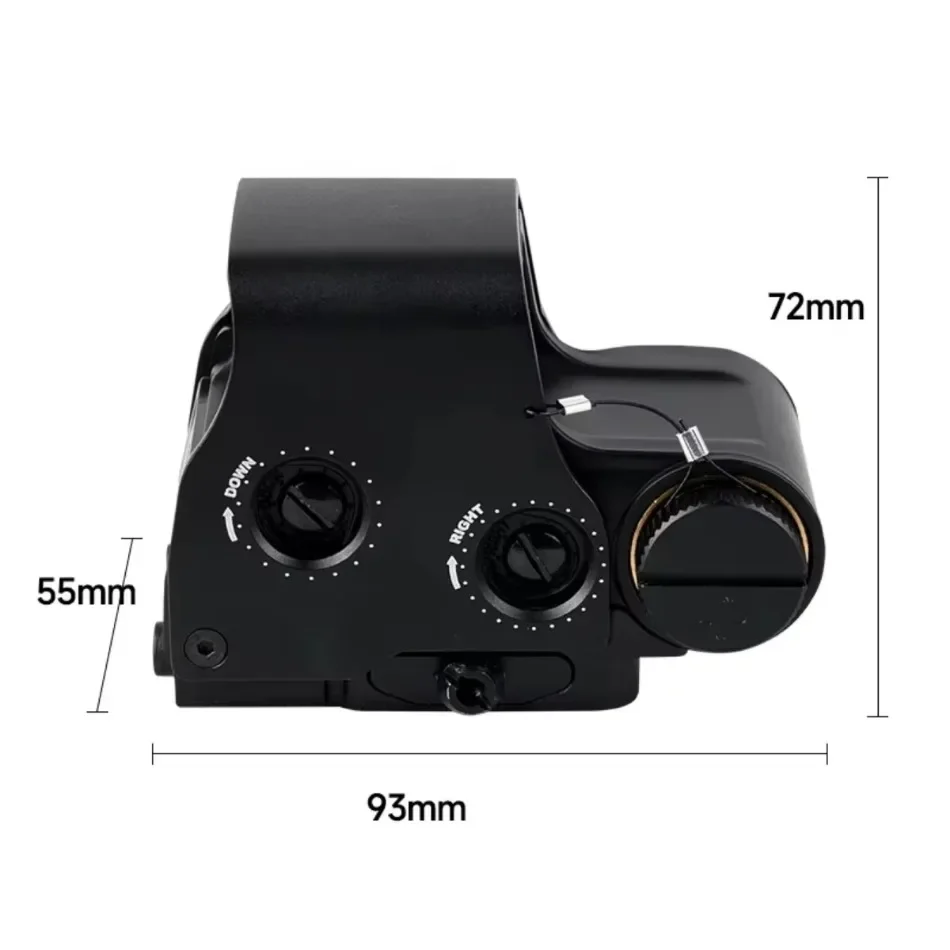 Red Dot Sight Holographic Collimator E*t*ch 553 558 Green Red Dot Holographic Sights Hunting Airsoft Collimator Tactical Fit 20mm Rail Mount with Full Marking