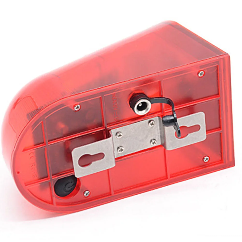 Solar Strobe Light Alarm Waterproof Solar Infrared Motion Sensor Alarm Remote Control Multifunctional Portable for Home Outdoor