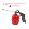 1 Pcs Zinc Aalloy Pneumatic Car Engine Cleaning GgunRed Pot Gray Car Repair Engine Oil Channel Cleaning Gun 2