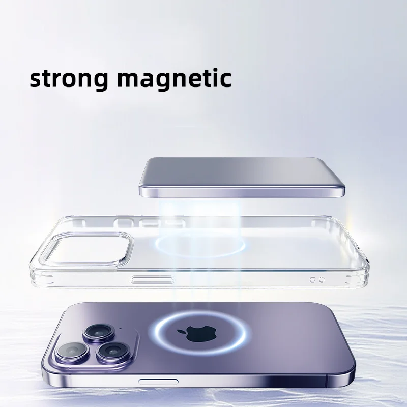 Magnetic Wireless Power Bank 10000mAh Portable Fast Charger External Spare Battery Metal Case Slim Powerbank For iPhone Samsung power bank
