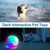 LED Glowing Ball for Dogs, Flashing Glow in the Dark, Elastic Ball Toy, Interactive Toys for Puppy, Chewing Molar Balls 3