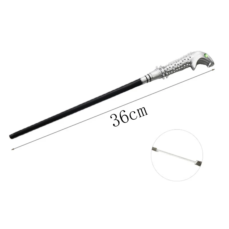 Cosplay Magic Wands  Ron Bellatrix Severus Snape Draco Malfoy Metal/Iron Core Children Magic Toy Wand tage Magic Trick hulk toys