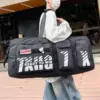 Badminton Bag for Adults Racquet Carry Bag Zipper Closure Waterproof Duffle Bag with Shoe Compartment for Professional Athletes 2
