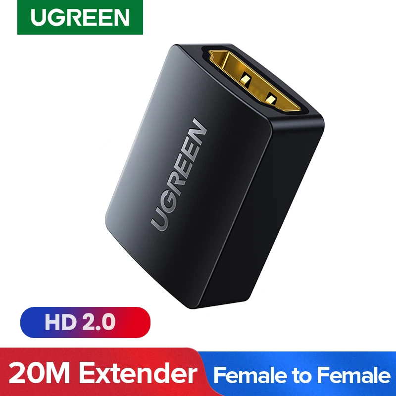 Ugreen Hdmi Accoppiatore 4K Adattatore Femmina A Femmina Connettore 3D 4K 1080P Extender Per Nintendo Switch 4K Hdmi Extension Coupler 4K