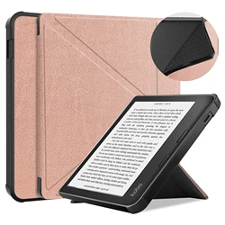 For KOBO Elipsa 2E 2023 TPU Transformers Case Multi-folding Magnetic Fold Stand Smart Cover for Funda Clara 2E 2022 Sage Libra 2