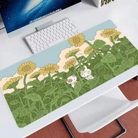 Gamer Desk Mat Fresh and simple XXL Mousepads Pc gift Mouse Pad Office Desk Pads Large Mousepad Non-slip Mouse Mats For Computer 1