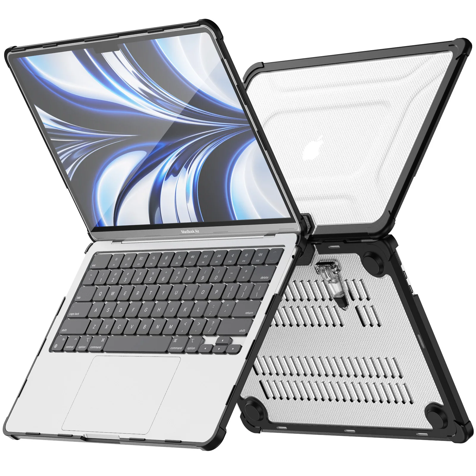 Étui pour ordinateur portable en cristal 256 pour Apple Macbook Air M2 13.6  A2681 2022, housse de protection pour Mac PleAir 13 Retina Pro 14 15 16  pouces - AliExpress