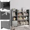 Bookshelf, Kids Playroom Organization Shelving Unit with Removable Storage Bins & Safety Anti-Tip 6