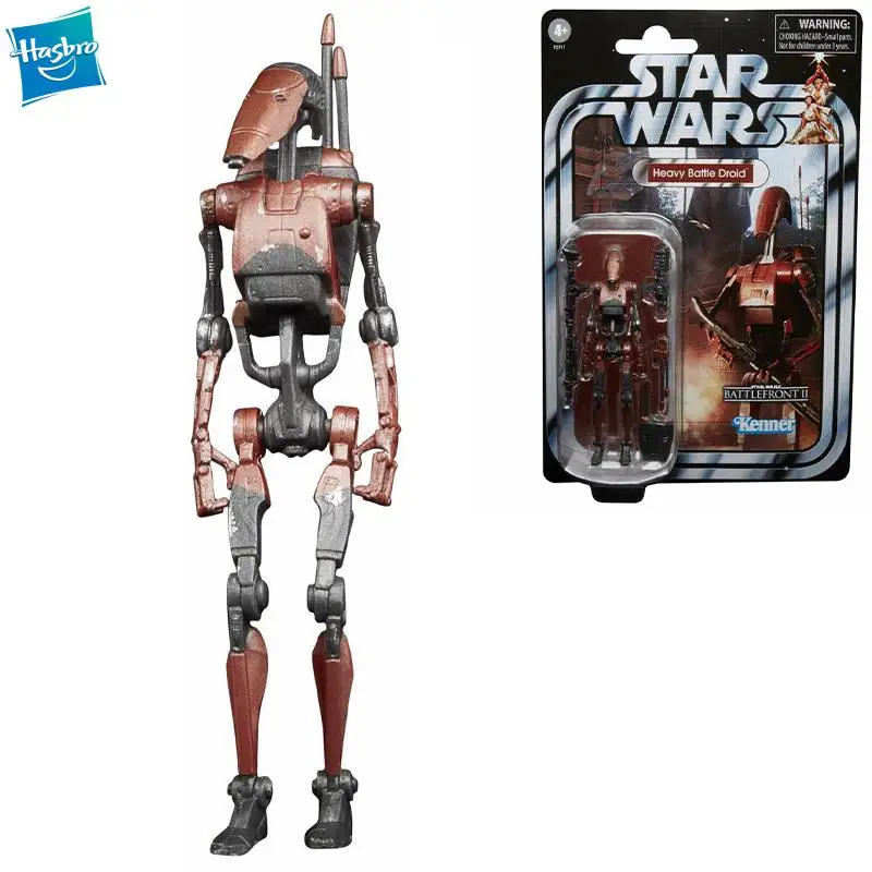 

Original Star Wars Hasbro The Vintage Collection Gaming Greats Heavy Battle Droid 3.75 Inch Scale Action Figure Model Toys Gifts