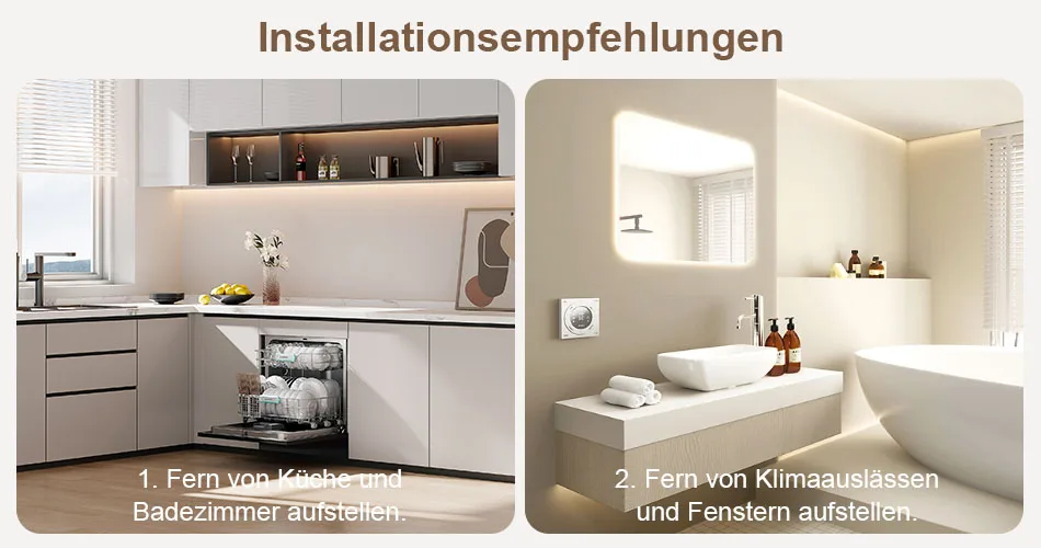 PGST Unabhängiges Rauchmelder-Sensor-Feuermeldesystem für die Sicherheit im Home Office, Rauchmelder, Brandschutz – Detail 8
