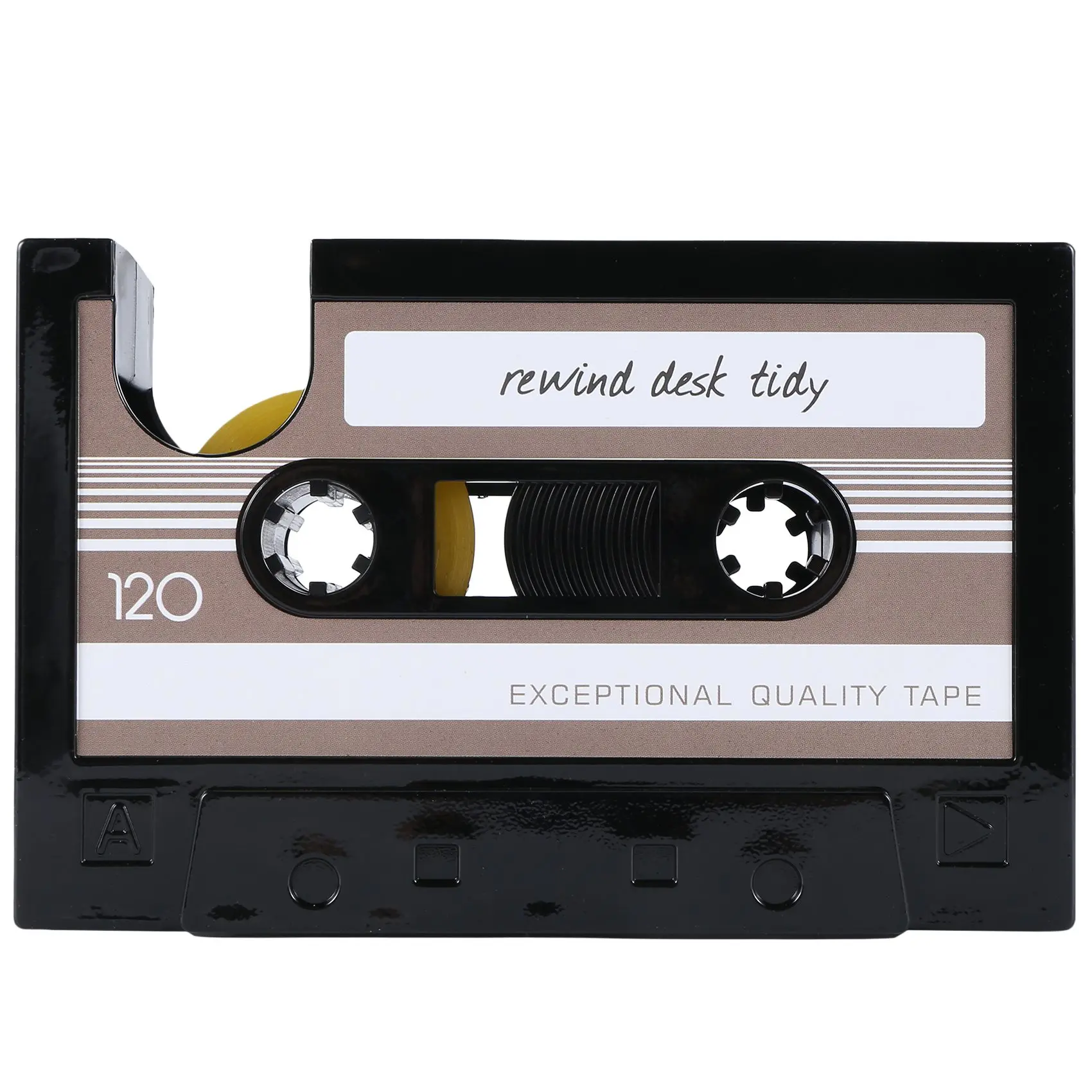 

Диспенсер для кассеты и ленты, держатель для ручек, ваза, карандаш, канцелярские принадлежности, настольный аккуратный контейнер, офисные канцелярские товары, подарок от поставщика (черный)