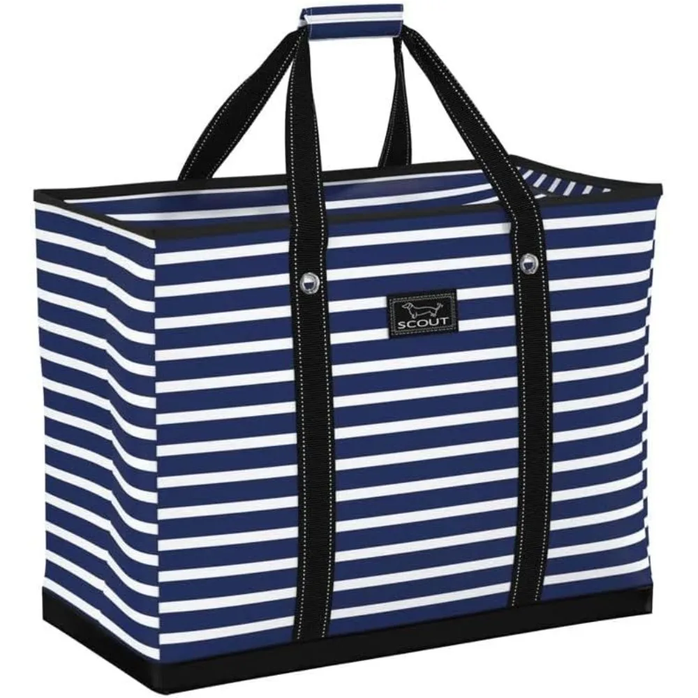 SCOUT 4 Boys Extra Large Tote Bag for Women-Utility Tote with Zipper Closure and Handles-Beach Bag, Storage, Travel Bag