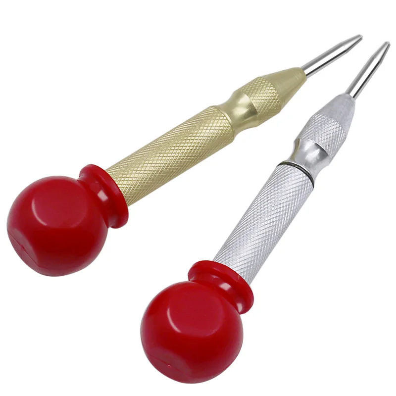 1PC 자동 센터 펀치 센터 홀 펀치 기계공 목수 도구 목재 프레스 덴트 마커 목공 도구 드릴 비트