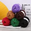 YOMDID 100g Glass Silk Wool Hand Knitting Yarn DIY Handcraft Doll Sweater Hat Bag Making Crochet Thread Knitting Wool Line 4