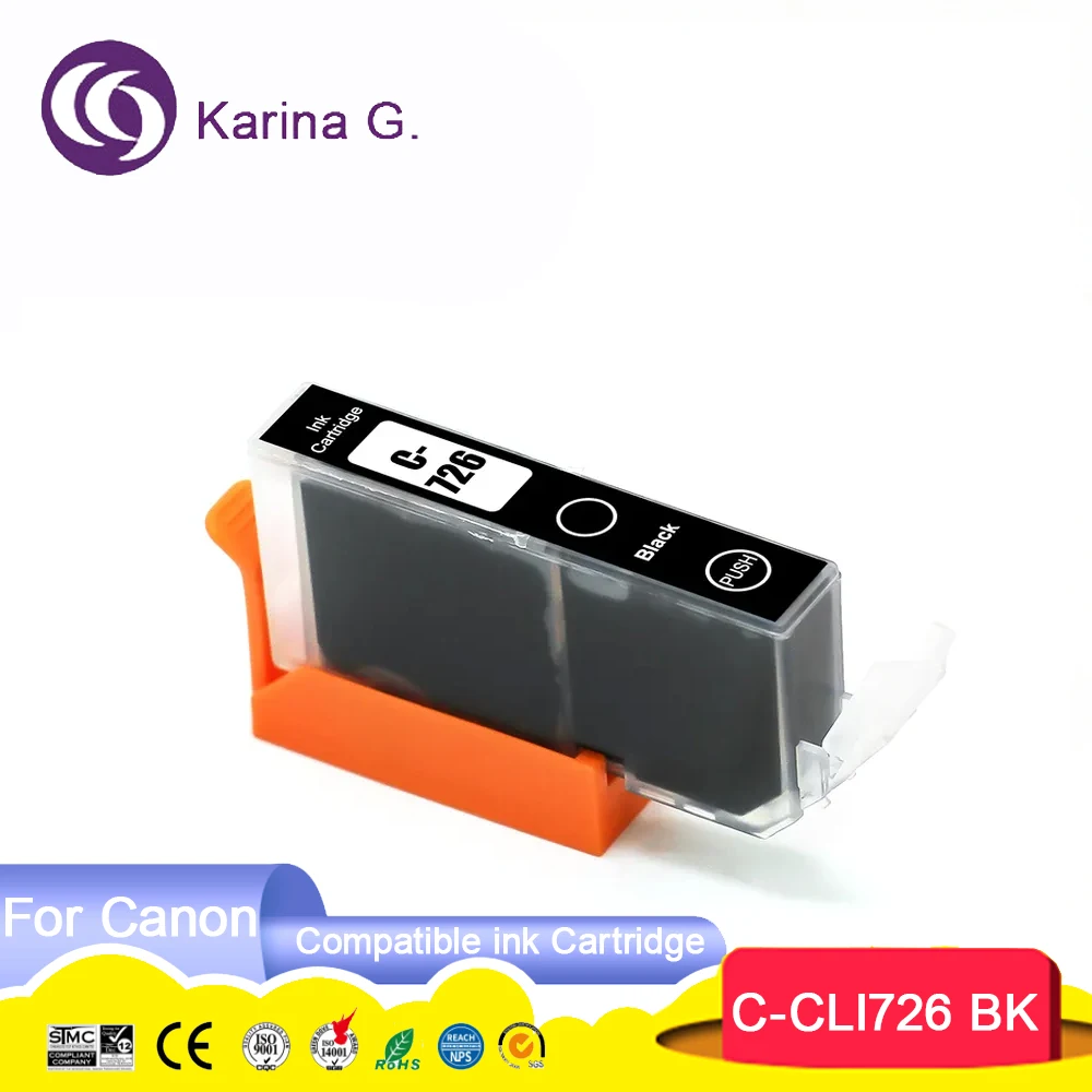 For  PGI725 CLI726 PGI-725 CLI-726 Compatible Ink Cartridge Suit For  PIXMA MG61