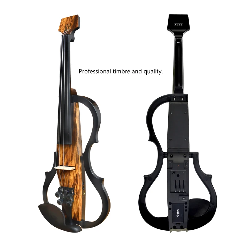 Kinglos factory direct electric acoustic violins ZNDS2303 series string instruments