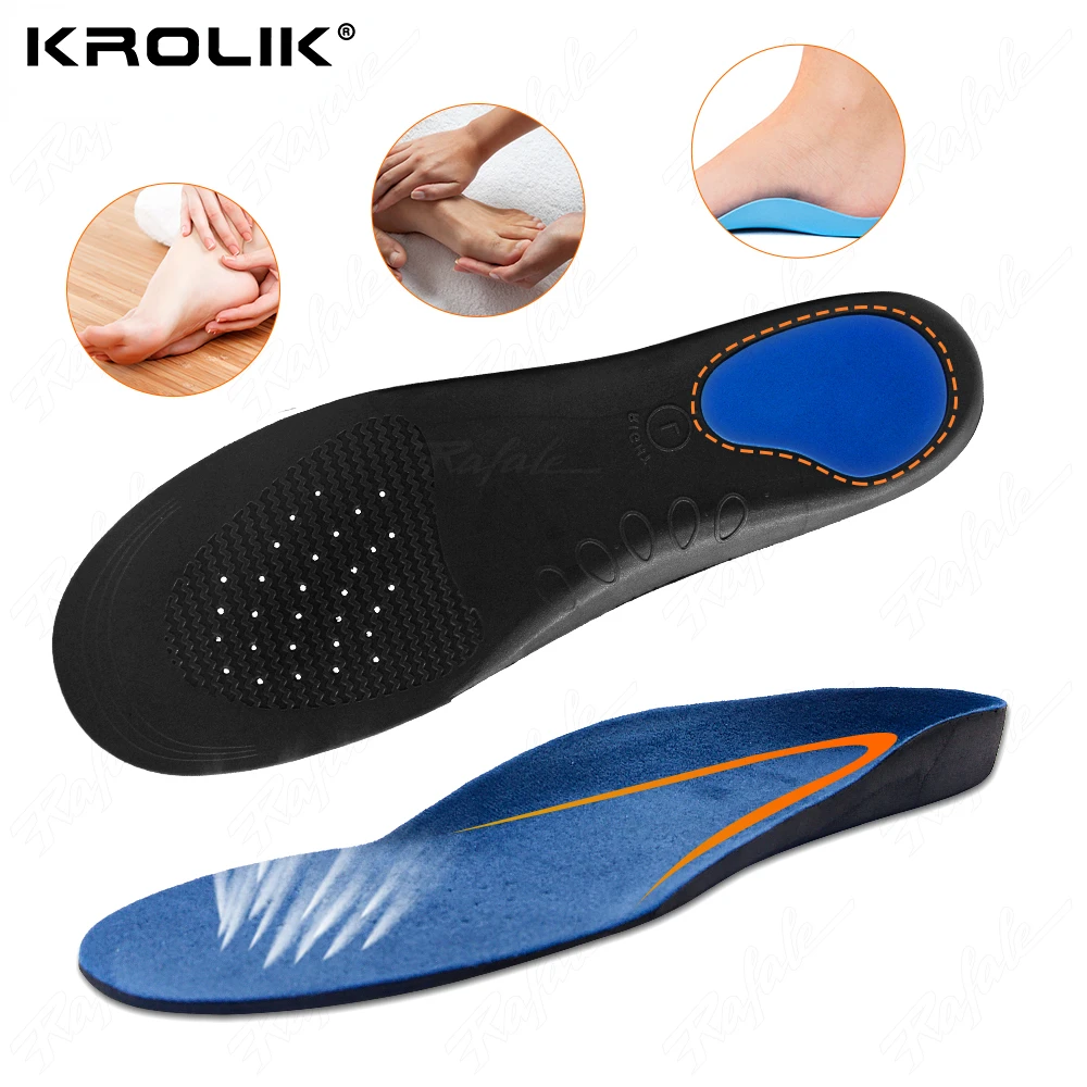 

High Quality Flat Foot Orthopedic Insoles For Shoes Soles Inserts Arch Support Corrector Men Women Shoe Pad Eva Sports Insoles