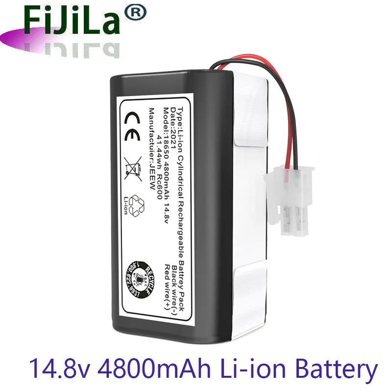 

100% new 14.8V 4800mAh Vacuum Cleaner Li-ion Battery for ILIFE ecovacs A4s, A4, A6, A9, V7, V7s, V7s Pro Robotic Chuwi