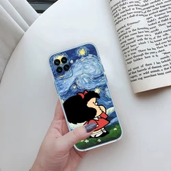 M - Mafalda Transparent Protective Phone Case - Motorola Moto G41 (T1)