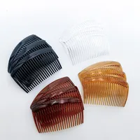 12/50 PCS Plastic Hair Side Comb Simple 23 Teeth Hair Accessories Strong Hold Hair Comb For Women Girls 3 For Each Of 4 Colors - Image 5
