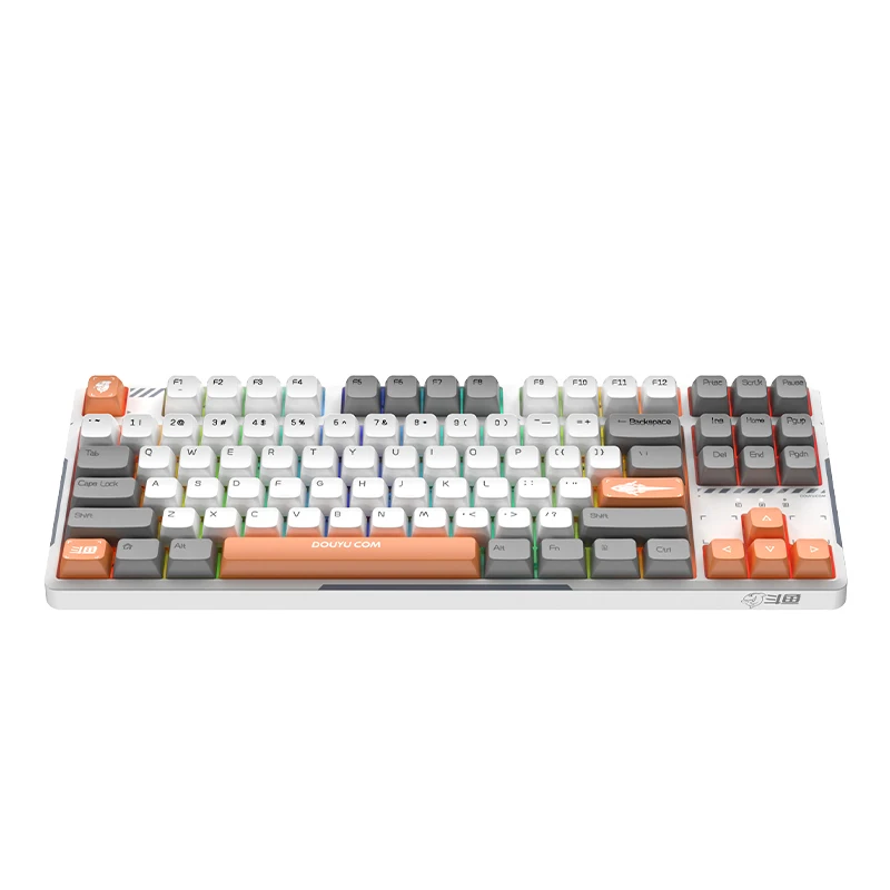 Ajazz DKW400 Hot-swappable MDA Sublimation PBT Keycaps Three-mode RGB Backlight Custom Switch Mechanical Keyboard