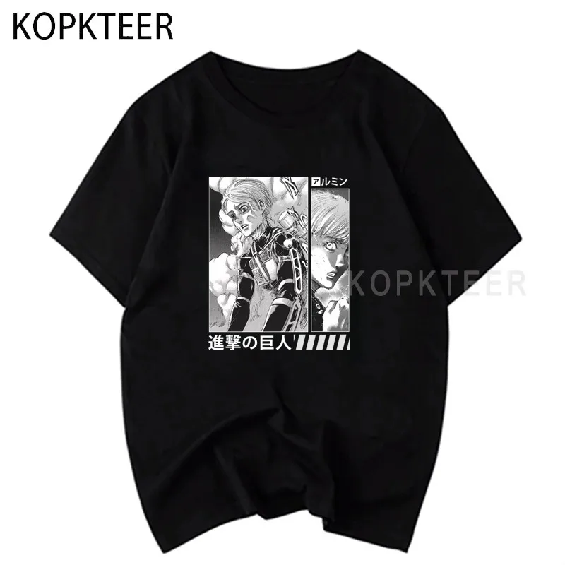 Attack On Titan Armin Arlert Men’s Shirt Cartoon T Shirt Anime Tshirts