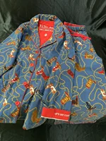 100% Cotton Pajamas for Women Loose Cartoon Long Sleeve Pants Loungewear Women 2 Piece Set Pj Women Outfit Sleepwear Set Pijamas - Image 3