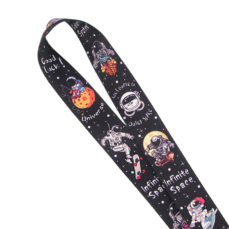 Cosmic Adventure Key Lanyard & ID Holder Accessories