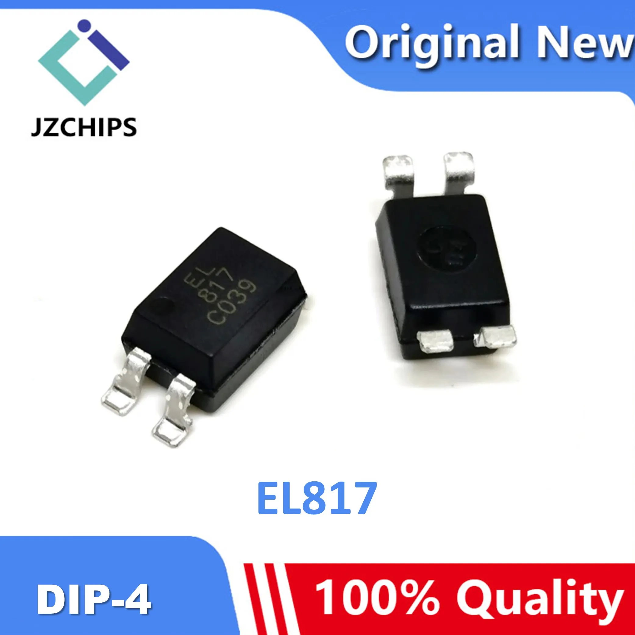 100PCS PC817 EL817 817 817C FL817C PS817C sop Optocoupler IC ...