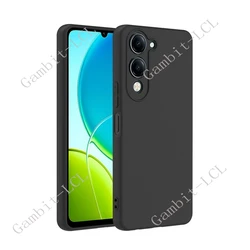 Enhanced Shockproof Anti - Falling TPU Case with Original Design for Vivo Y04 (Black)