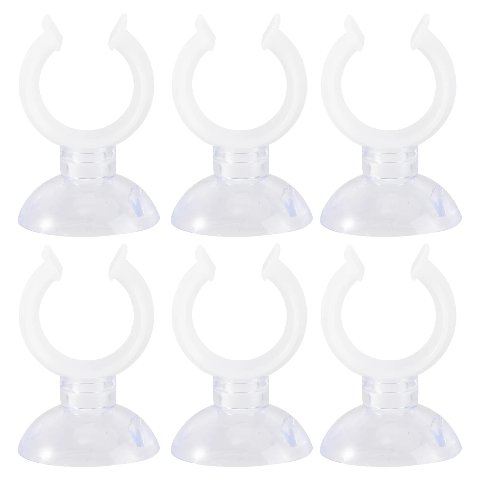 

6 Pcs Candlestick Holders Aquarium Fixed Clip Fish Tank Pipe Clamp Christmas Water