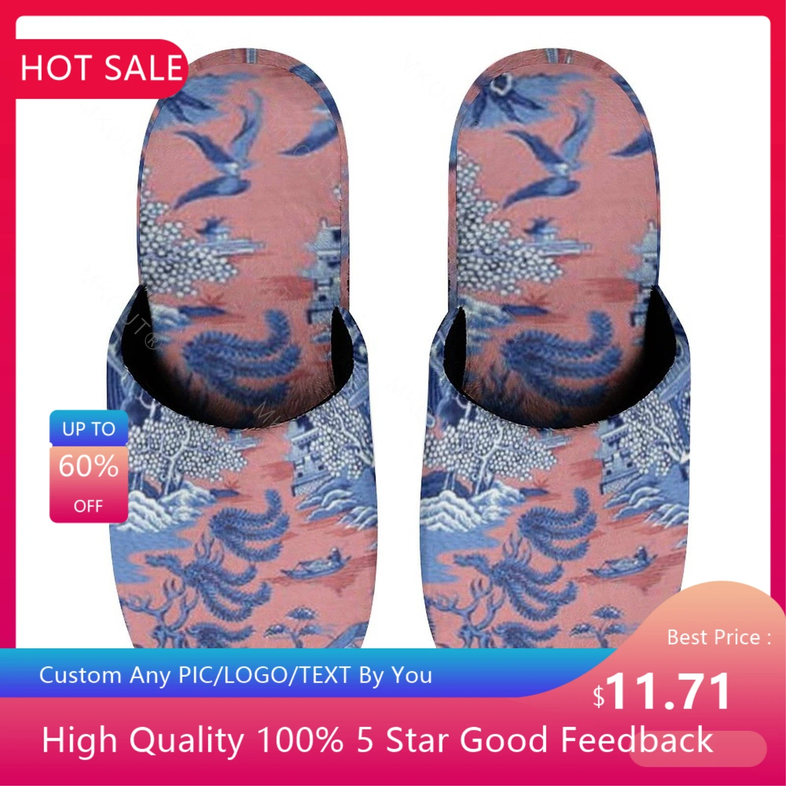 

Теплые хлопковые тапочки для мужчин и женщин, толстая мягкая Нескользящая пушистая обувь, домашние тапки с пузырьками, синяя Ива (16)