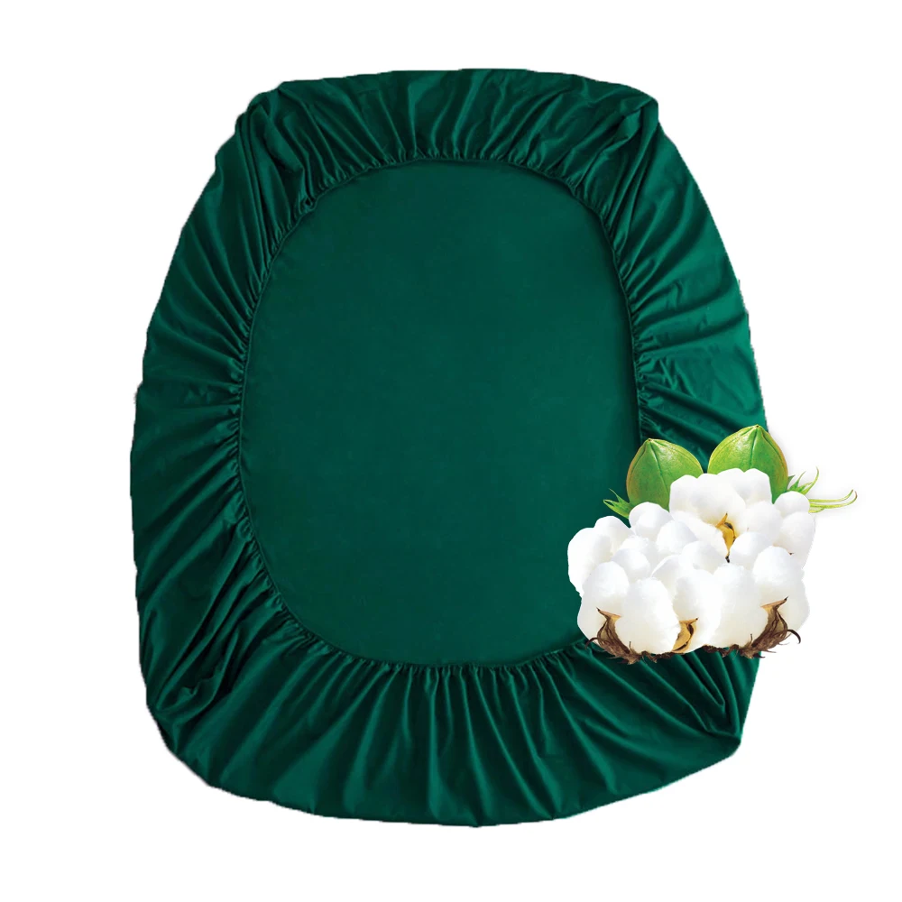 

Fashion Mattress Cover No Pillowcase Adjustable Protector Bedset Quality Fabric High Quality 100% Cotton Fitted Sheet Complete