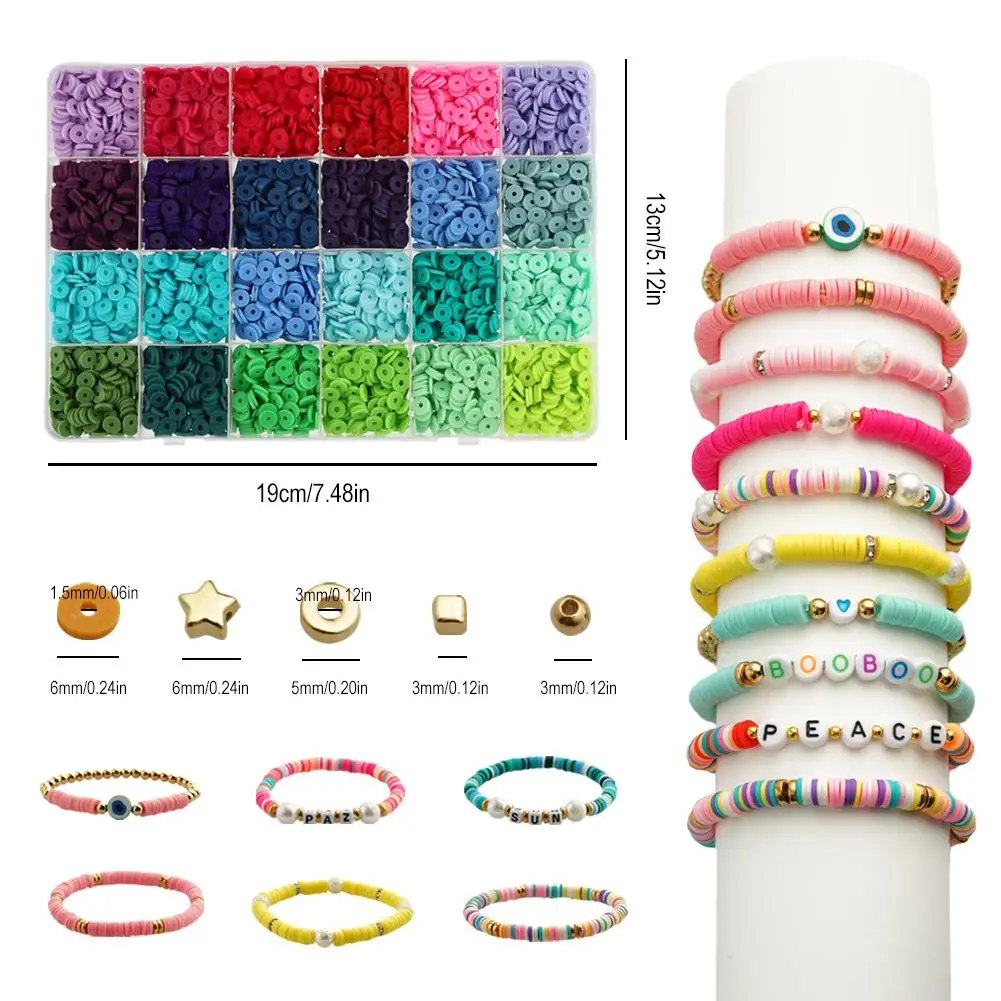 Рисунок 2 - Набор уникальных бусин из полимерной глины