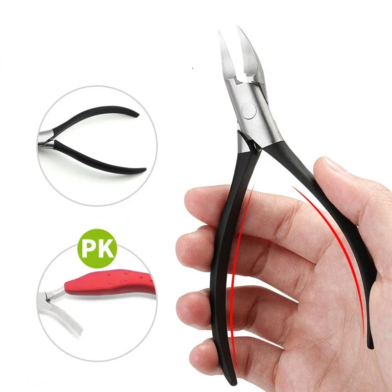 Paronychia Improved Stainless Steel Nail Clippers Trimmer Ingrown Pedicure Care Professional Cutter Nipper Tools Feet Toenail toe nail clipper nail clipper set nail clipper nail scissors set nail clippers manicure set manicure sets manicure nail clipper set nail clippers kit