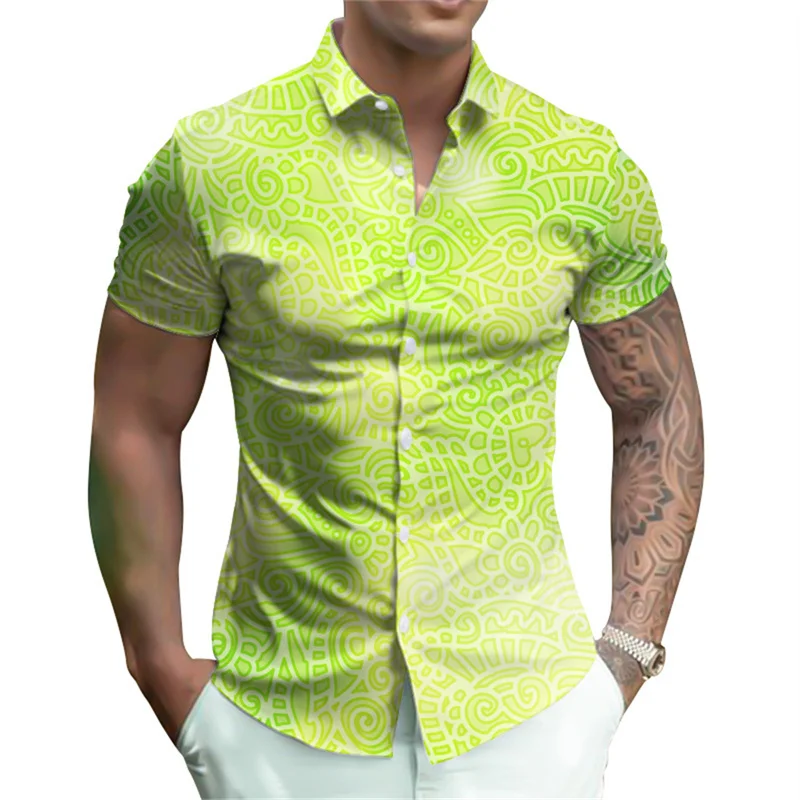 thumbnail image 1 of 2024 verano nuevas camisas para hombre, camisetas vintage con flores y alces, camisas de manga corta con estampado 3D a la moda, camisas florales de calle, ropa para mujer, 1 of 5