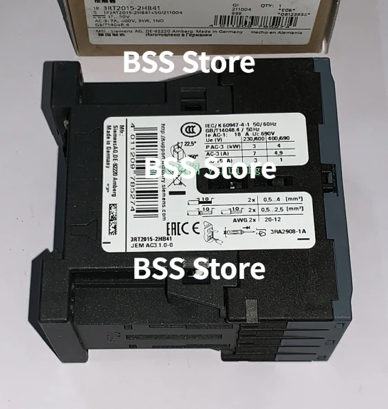 

Contactor 3RT2015-2BB41 3RT2015-2BB42 3RT2015-2HB41 3RT2015-2HB42 Contactor Module Sensor