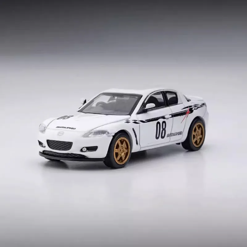 1:64 Mazda RX8 RX-8 Supercar Alloy Car Diecasts & Toy Vehicles Car Model Miniature Scale Model Car Toy For Children 6