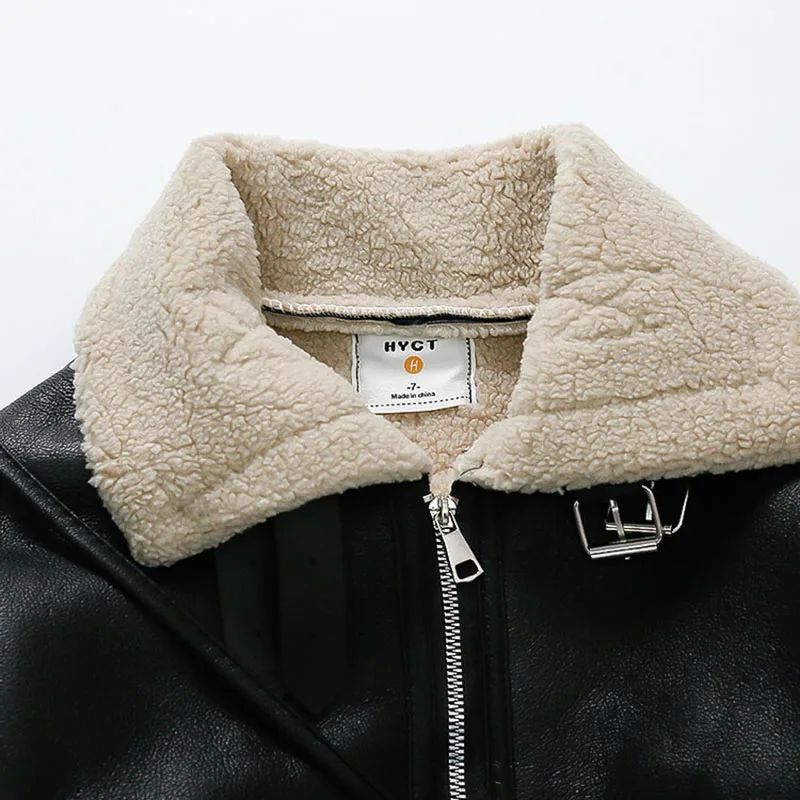 Kids Fleece Padded Coat Winter Jacket