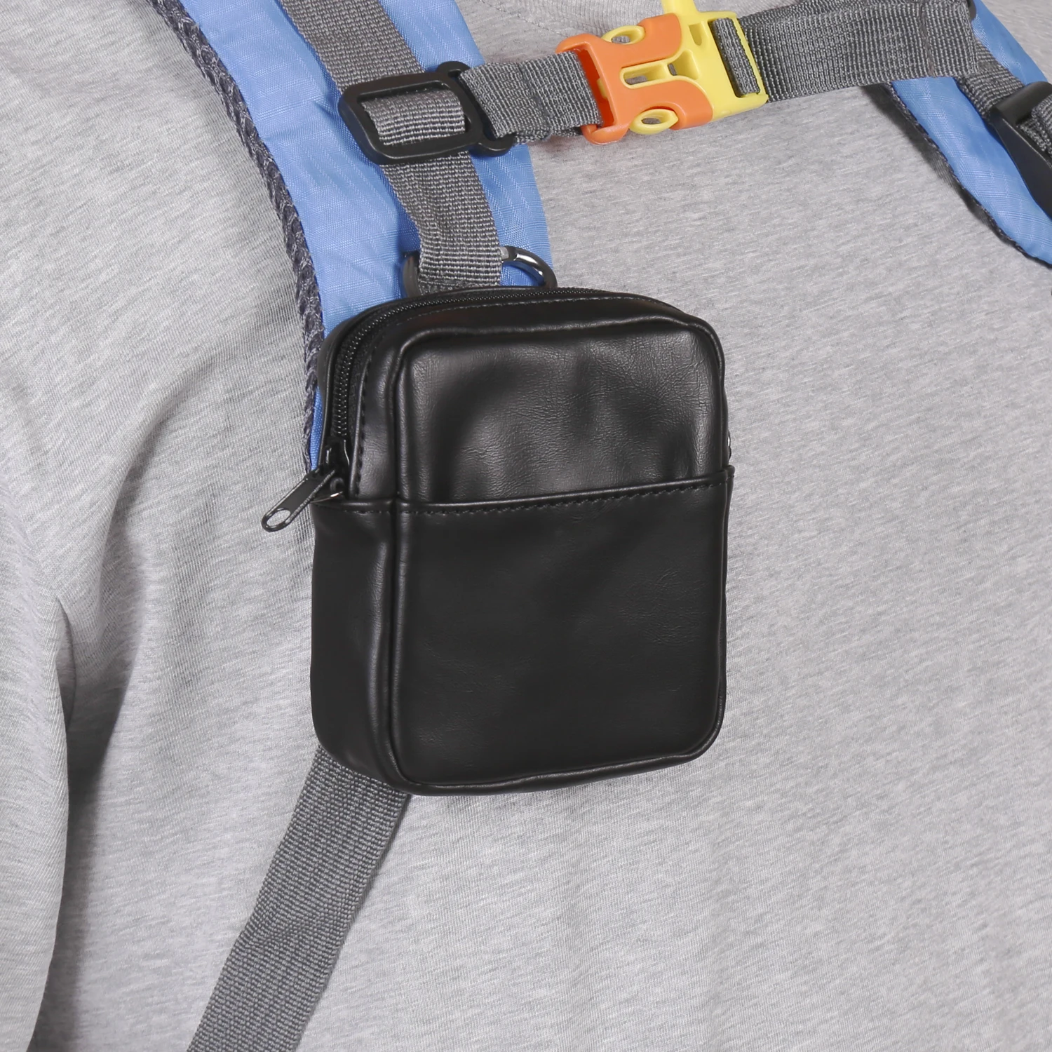 Men's Leather Wallet Belt Clip Case – Waist Bag Holster Pouch