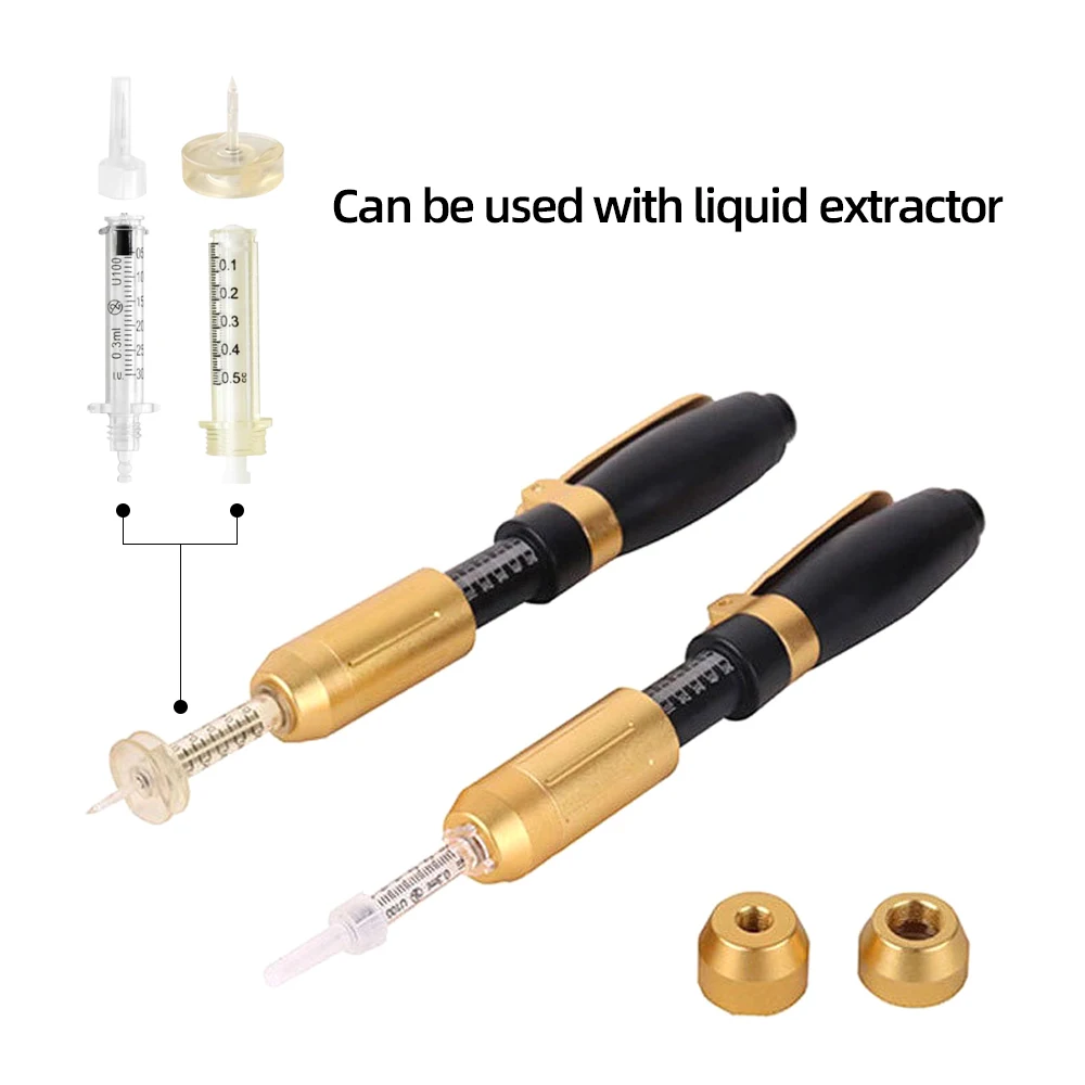 0.3/0.5ML Hyaluron Acid Pen Adjustable Pressure Pen Reduce Blemishes Wrinkles Thickening Lips Hyaluronic Acid Syringe Atomizer